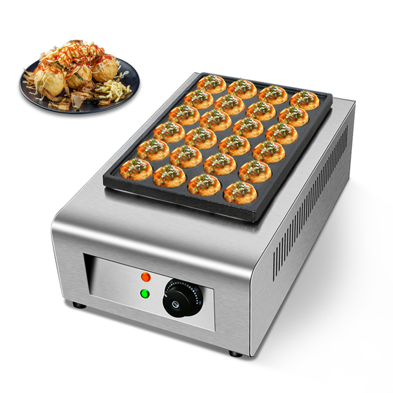 Takoyaki Grill Plate - Machine électrique commerciale de gril de