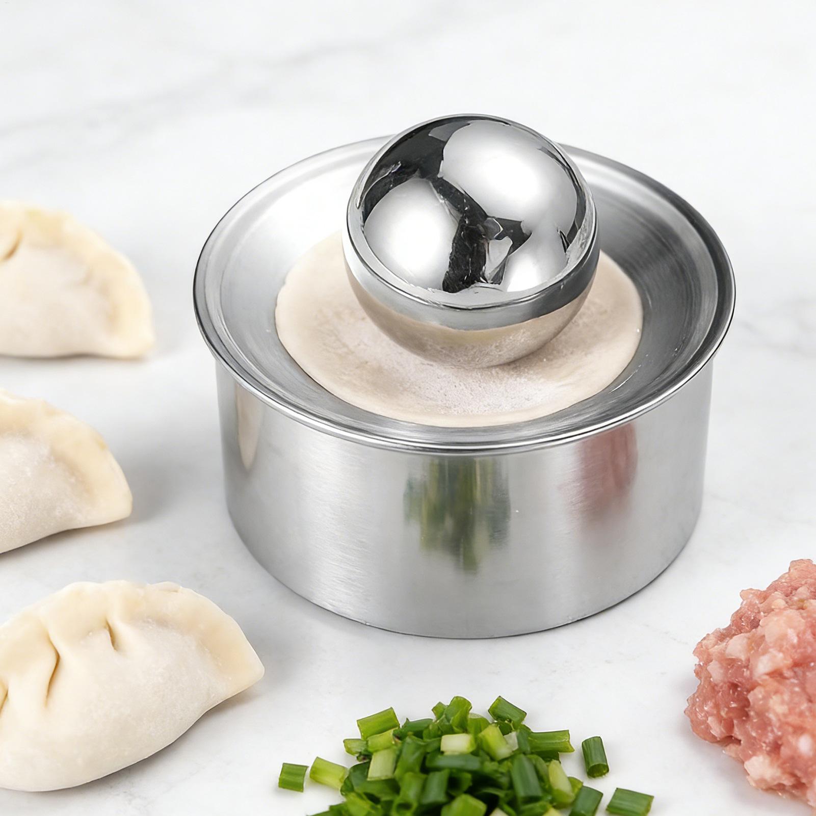 Dumpling Press Set - Presse manuelle pour pâtes à dumplings,
