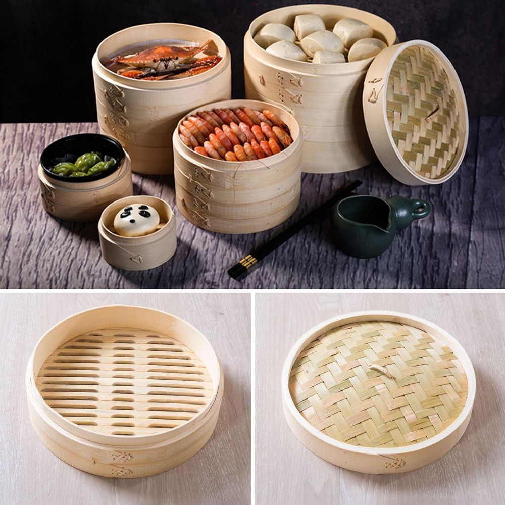 Bao Steamer Bamboo - Mir à vapeur en bambou avec