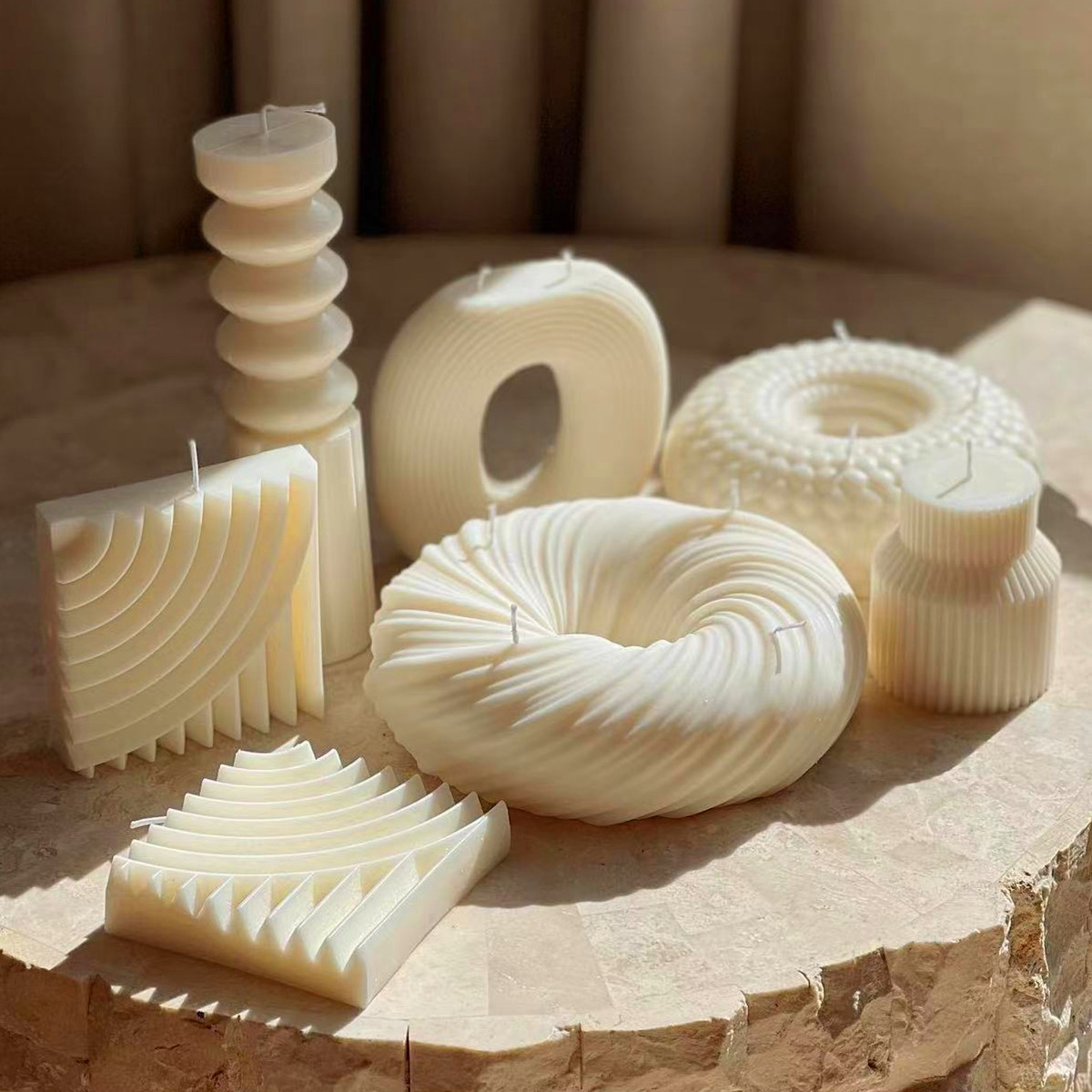 Donut Mold Silicone - Grand moule à bougie en Silicone
