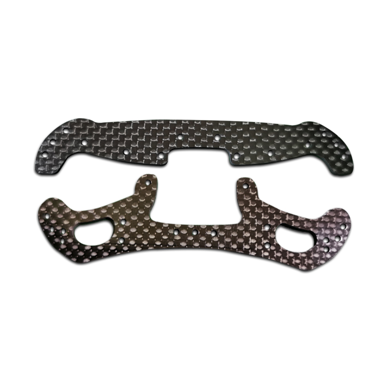 Crepe Pan Carbon - Plaque en fibre de carbone noire