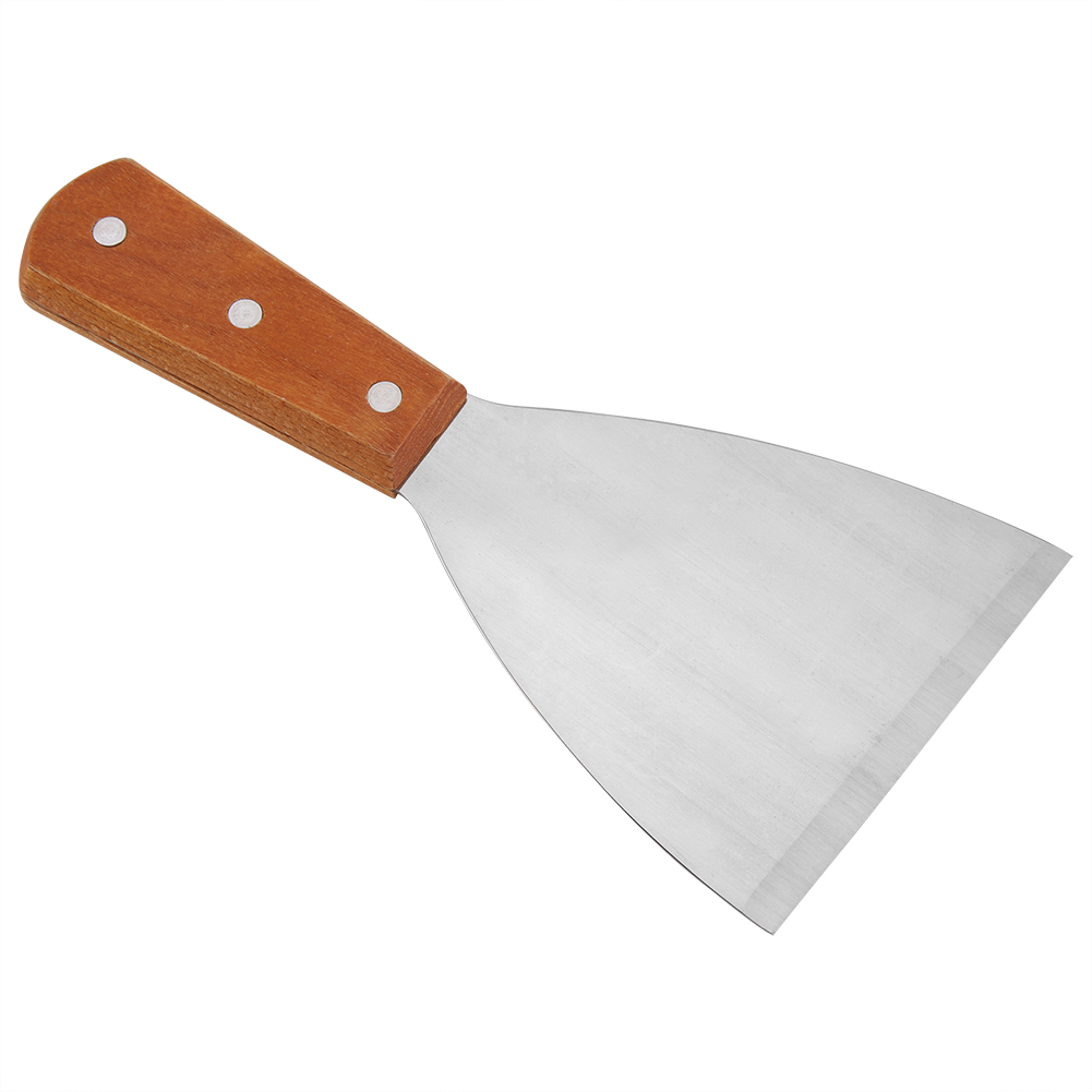 Okonomiyaki Spatula - Pelle grattoir antiarina en acier inoxydable