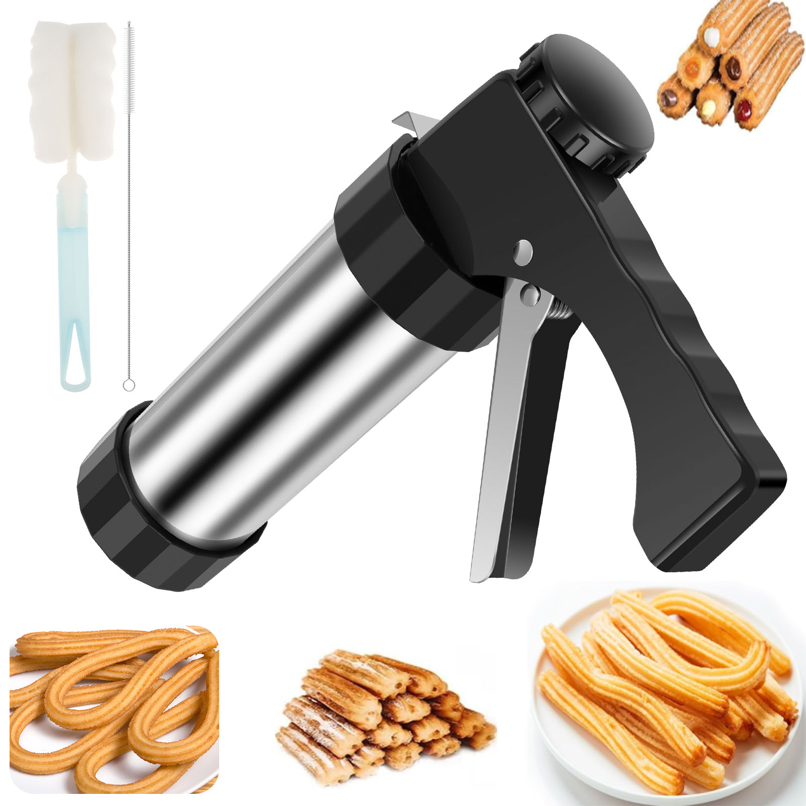Churros Maker Gun - Churro Maker Machine Cookie Presse Pistolet