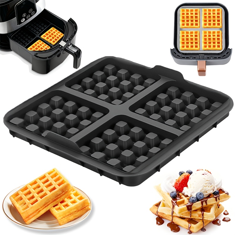 Mini Pancake Griddle - Moule à gaufres carrées, plaque de