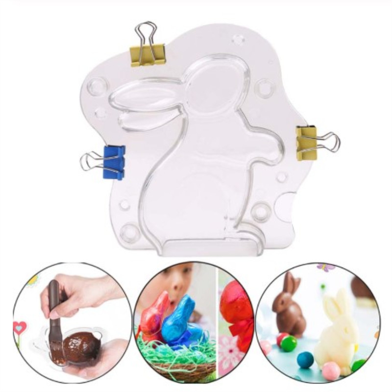 Bunny Cake Mold - Moule à chocolat 3D en forme