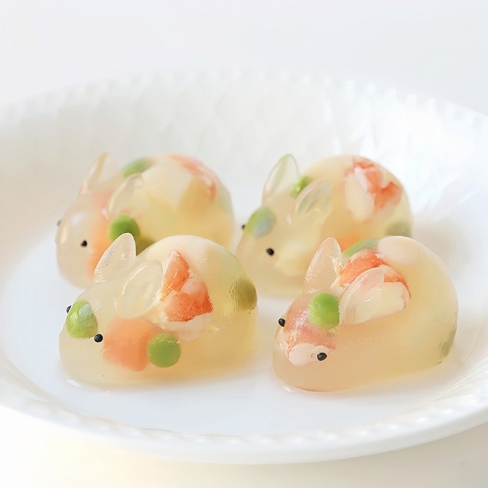 Bunny Cake Mold - Moule à gâteau en silicone flexible