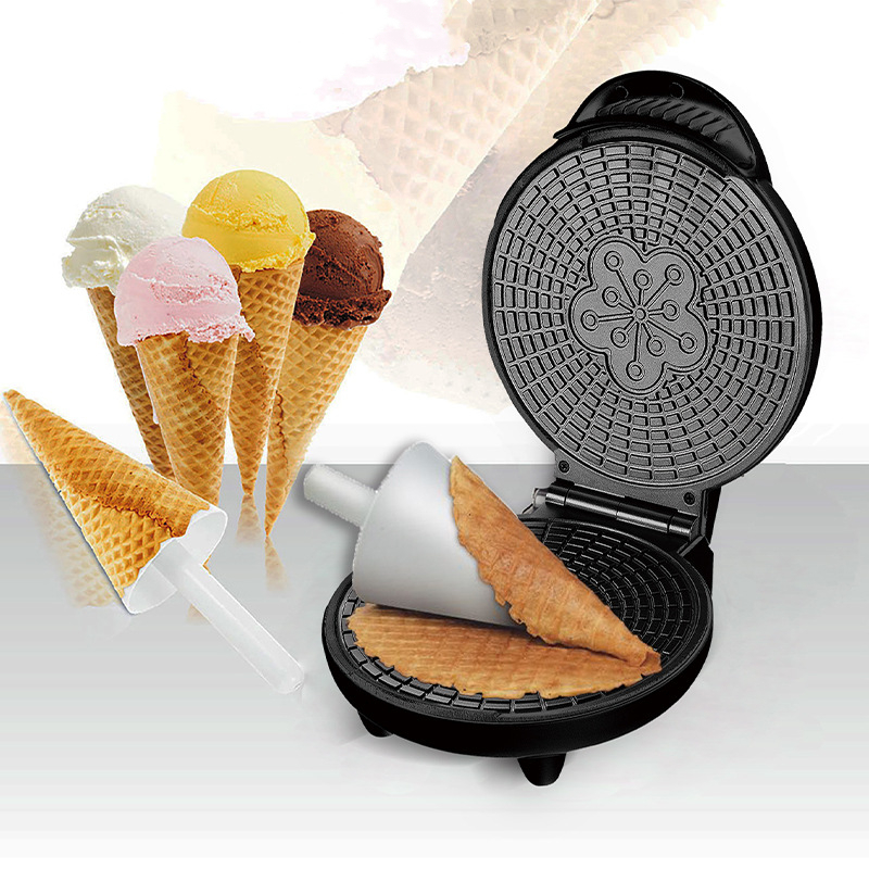 Egg Waffle Pan - Machine électrique à rouler les œufs