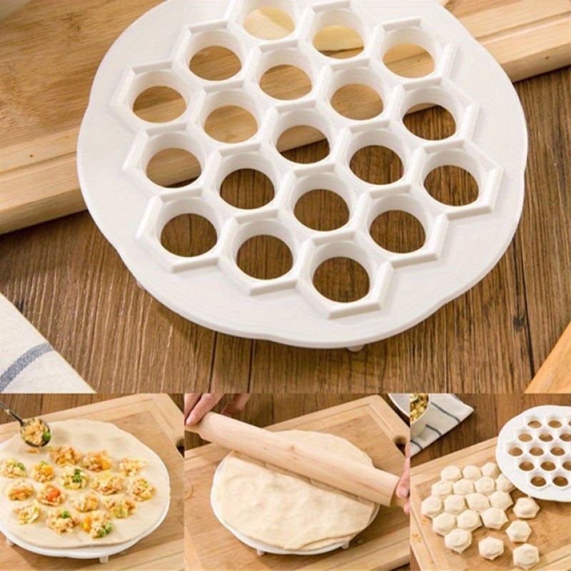 Dumpling Press Set - Moule à boulettes en plastique, presse