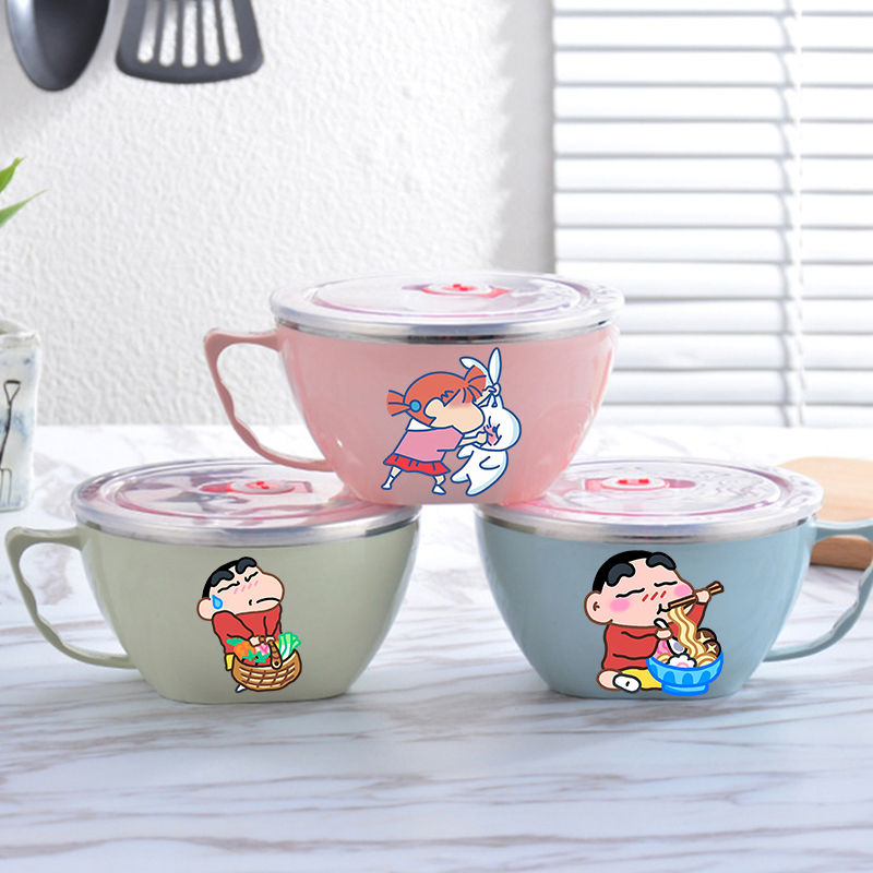 Dim Sum Basket - Bol à nouilles Crayon Shin-chan, grande