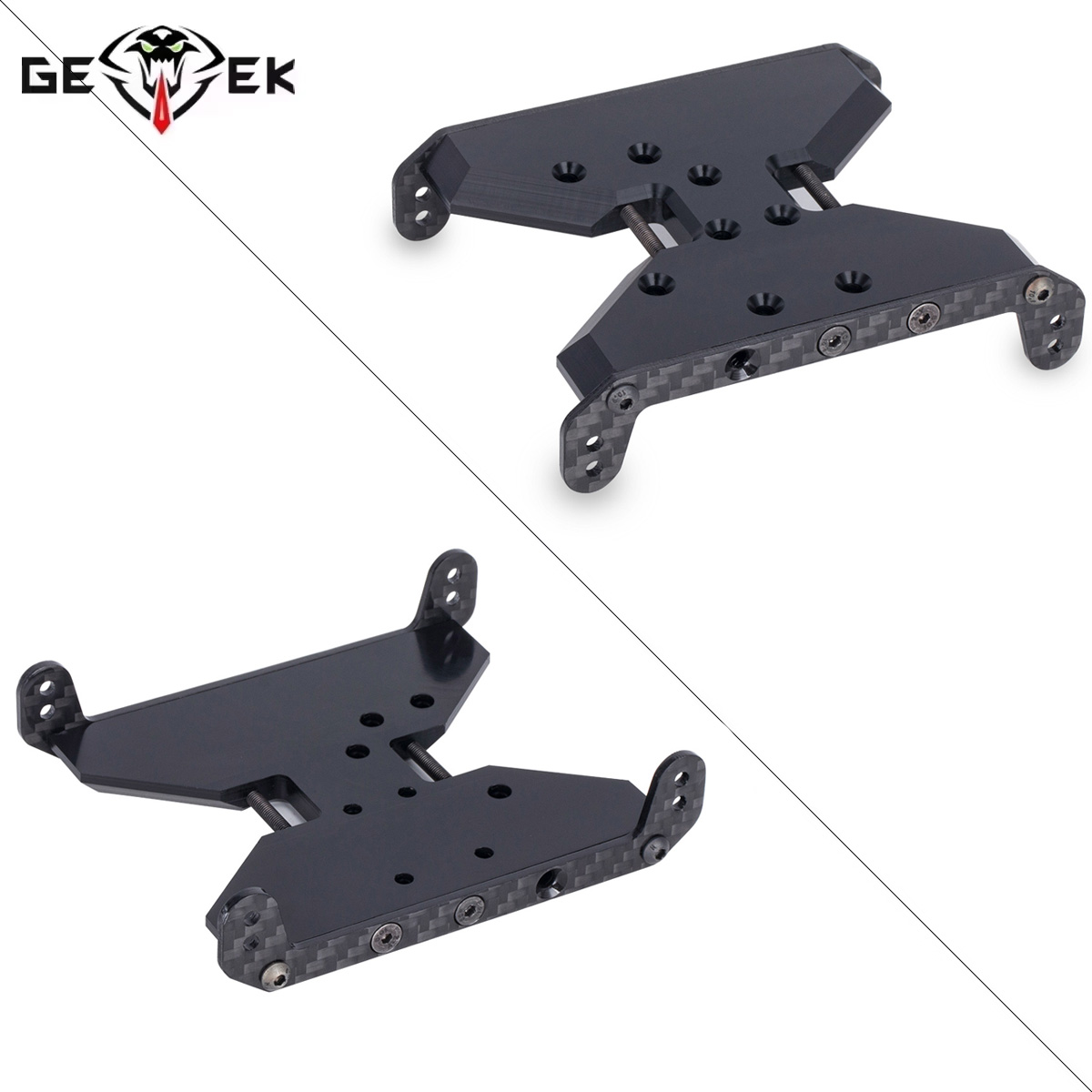 Crepe Pan Carbon - Plaque de protection de châssis en