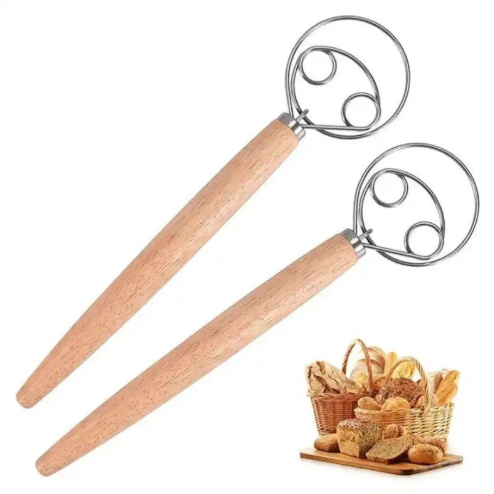 Danish Pancake Pan - 1 fouet à pâte danois avec
