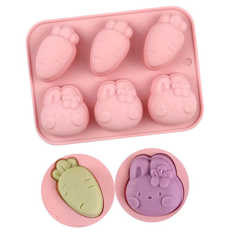 Bunny Cake Mold - Moule en Silicone de dessin animé