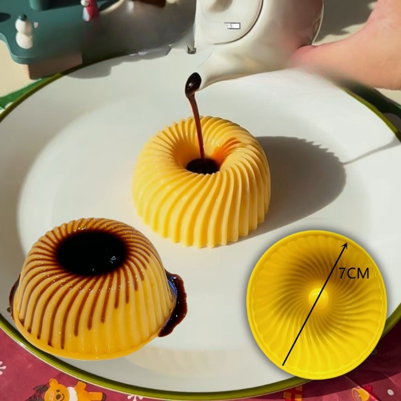 Donut Mold Silicone - Moule à Cupcake en Silicone, crème