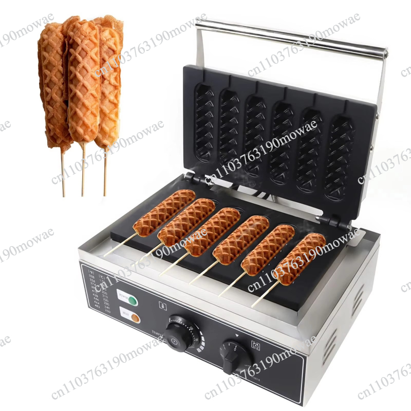Corn Dog Stick - Machine à gaufres antiadhésive 6-en-1 en