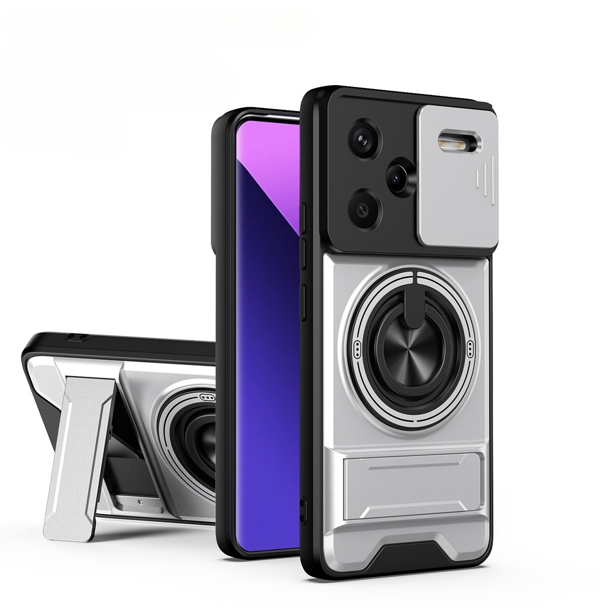 Taco Stand Holder - Coque de téléphone avec objectif coulissant