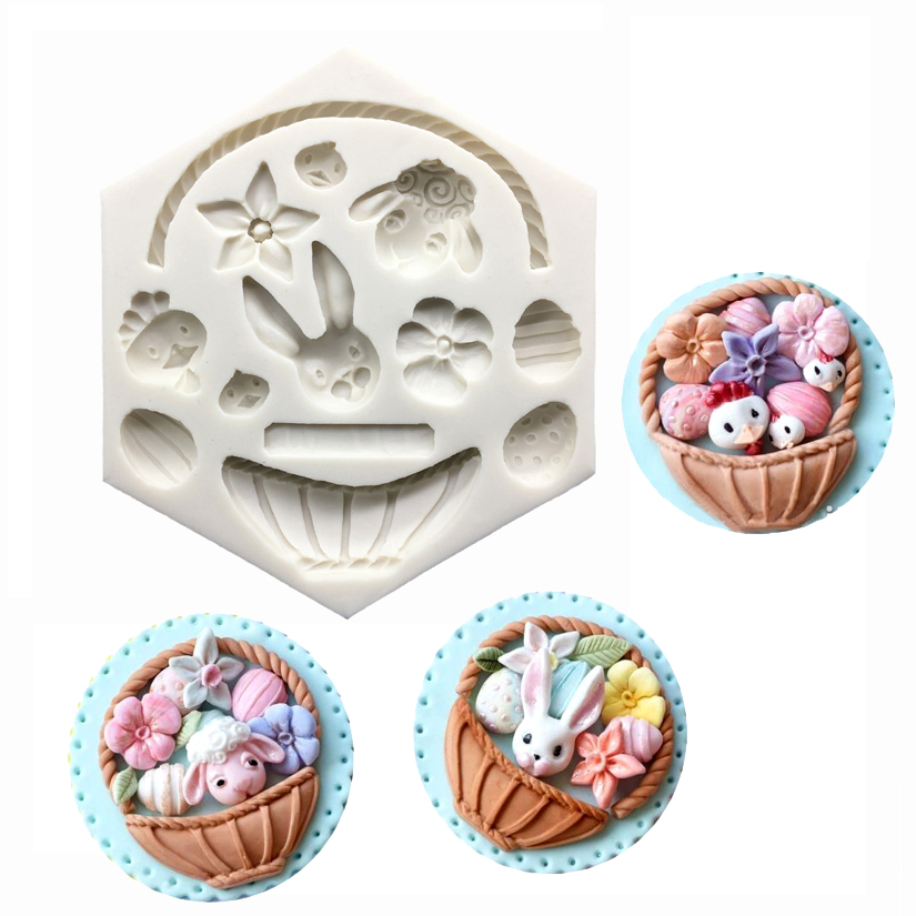 Bunny Cake Mold - Moule en silicone Lapin de Pâques
