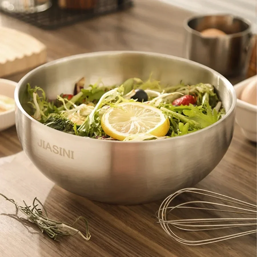 Dim Sum Basket - Bol en acier inoxydable de grande