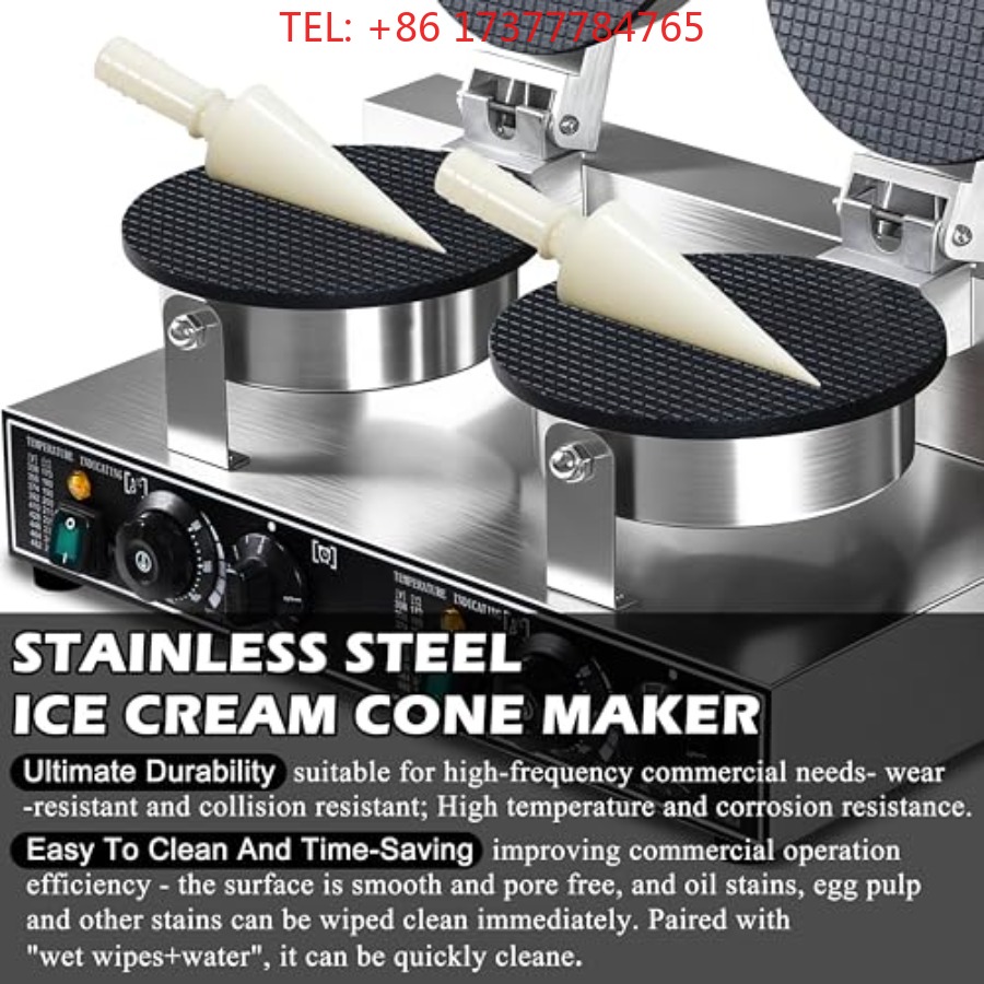 Machine à gaufres coniques pro - Waffle Cone Maker avis et prix