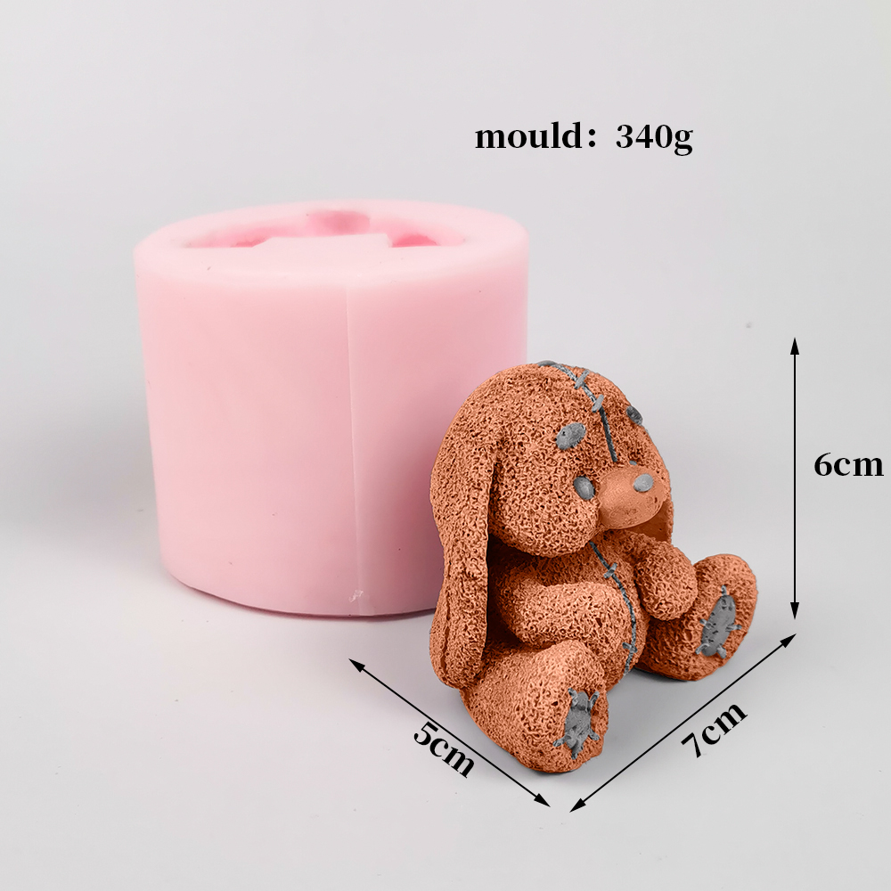 Moule en Silicone 3D, jouet en - Bunny Cake Mold avis et prix