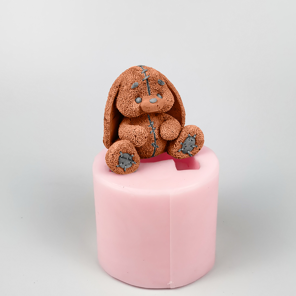 Moule en Silicone 3D, jouet en - Bunny Cake Mold avis et prix