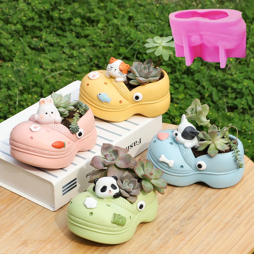 Pot de fleur de pantoufles d'a - Potsticker Mold avis et prix