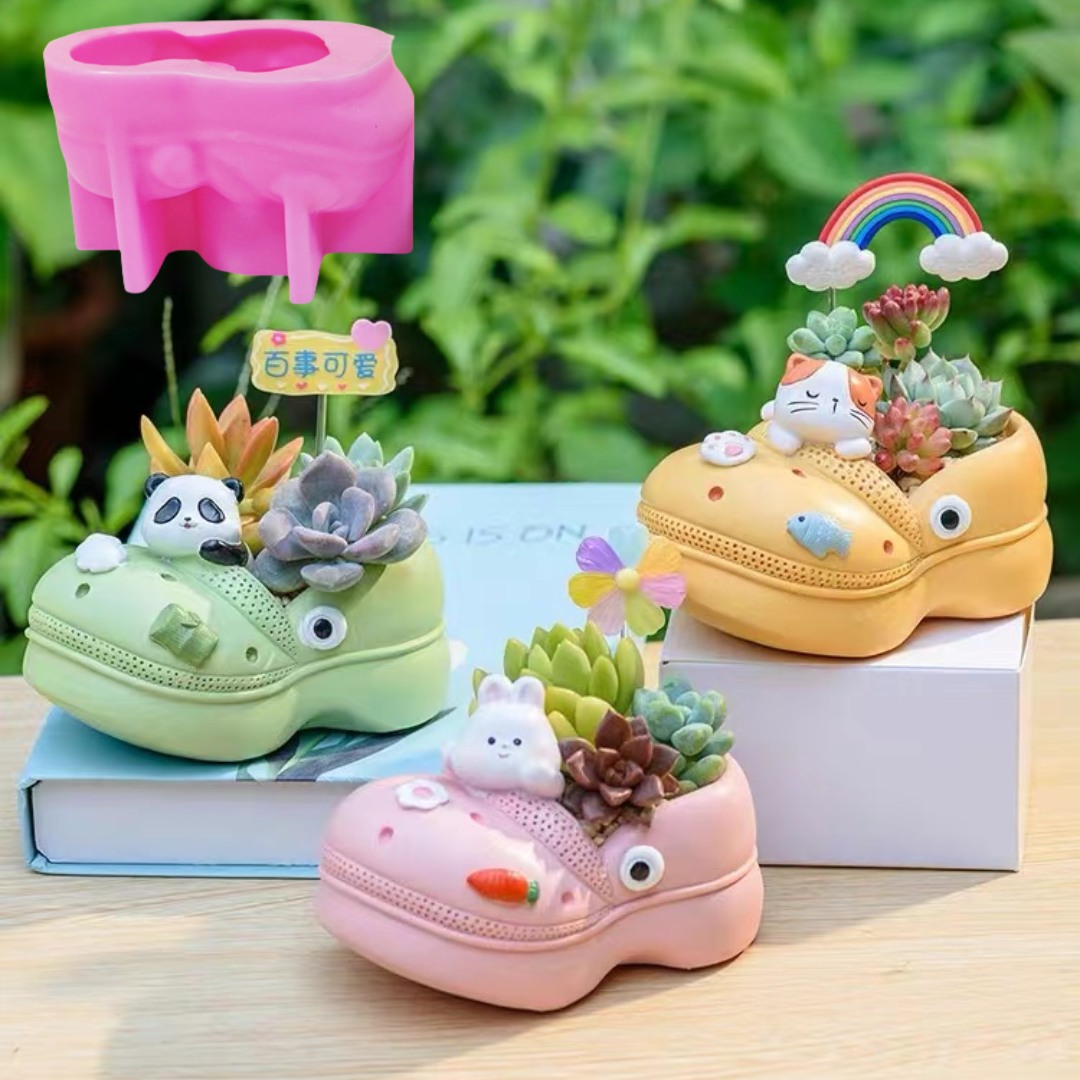 Pot de fleur de pantoufles d'a - Potsticker Mold avis et prix