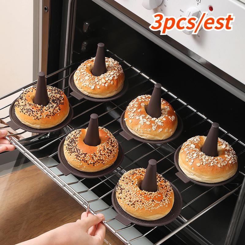 Lot de 3 moules à donuts en si - Donut Mold Silicone avis et prix