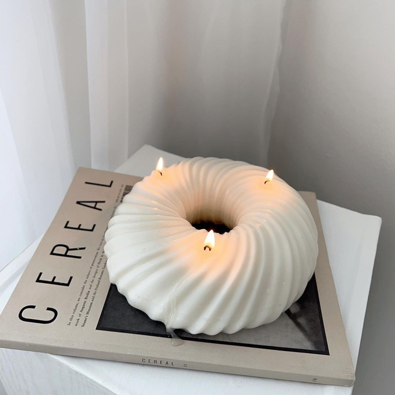 Grand moule à bougie en Silico - Donut Mold Silicone avis et prix