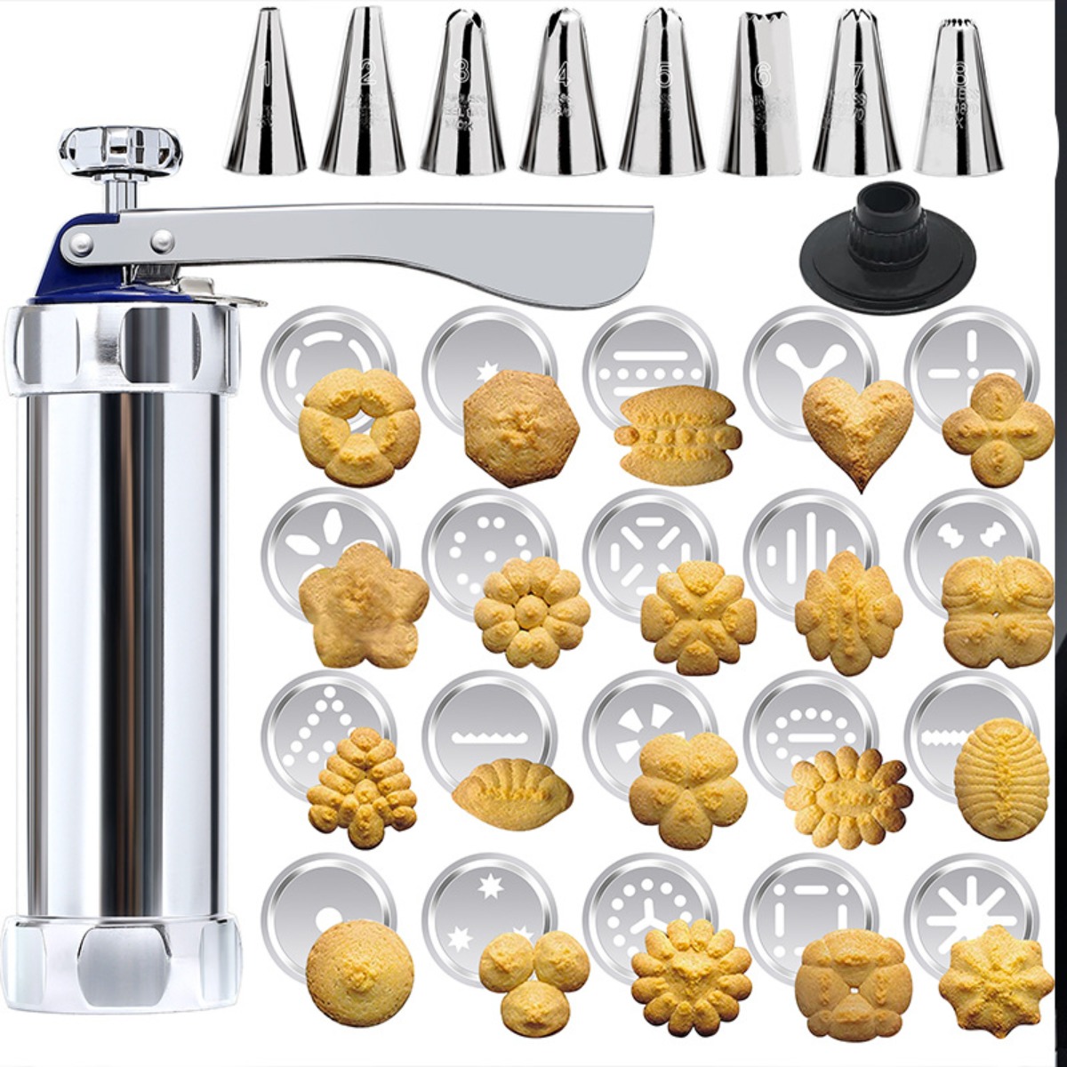 Kit de presse à biscuits en ac - Churros Maker Gun avis et prix