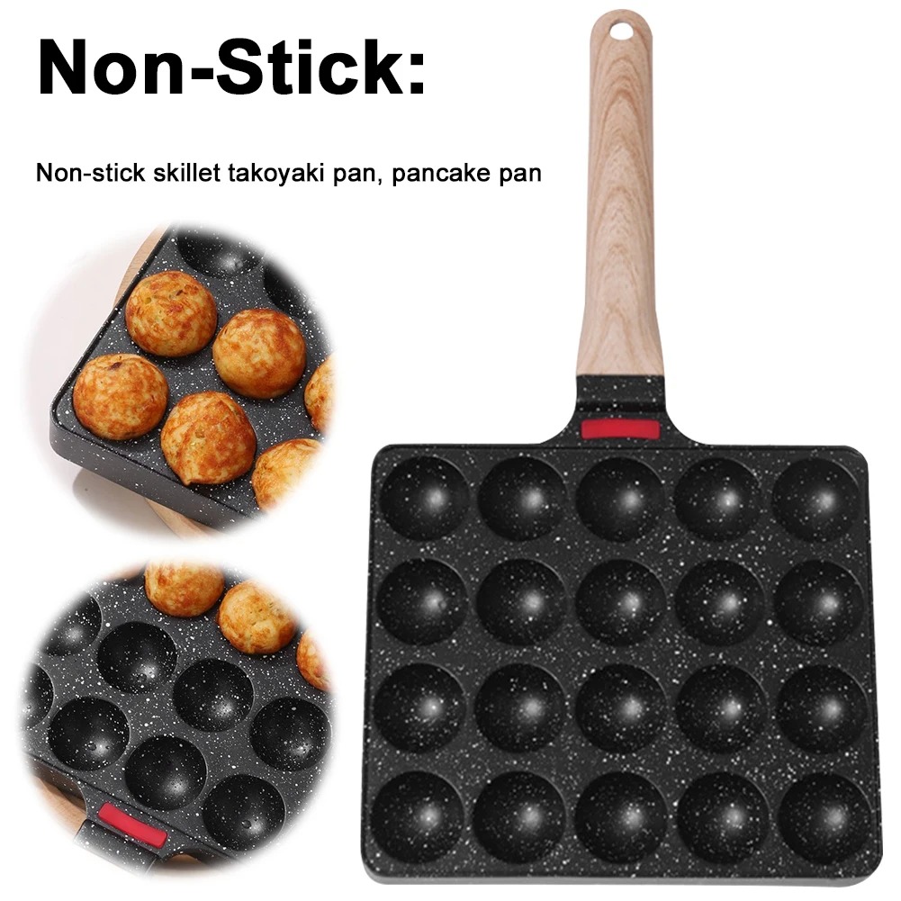 Poêle Takoyaki 20 moules, poêl - Takoyaki Grill Plate avis et prix