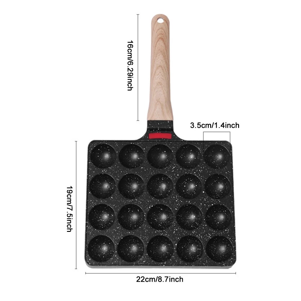 Poêle Takoyaki 20 moules, poêl - Takoyaki Grill Plate avis et prix
