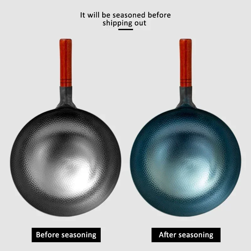Wok traditionnel en fer fait à - Cast Iron Corn avis et prix