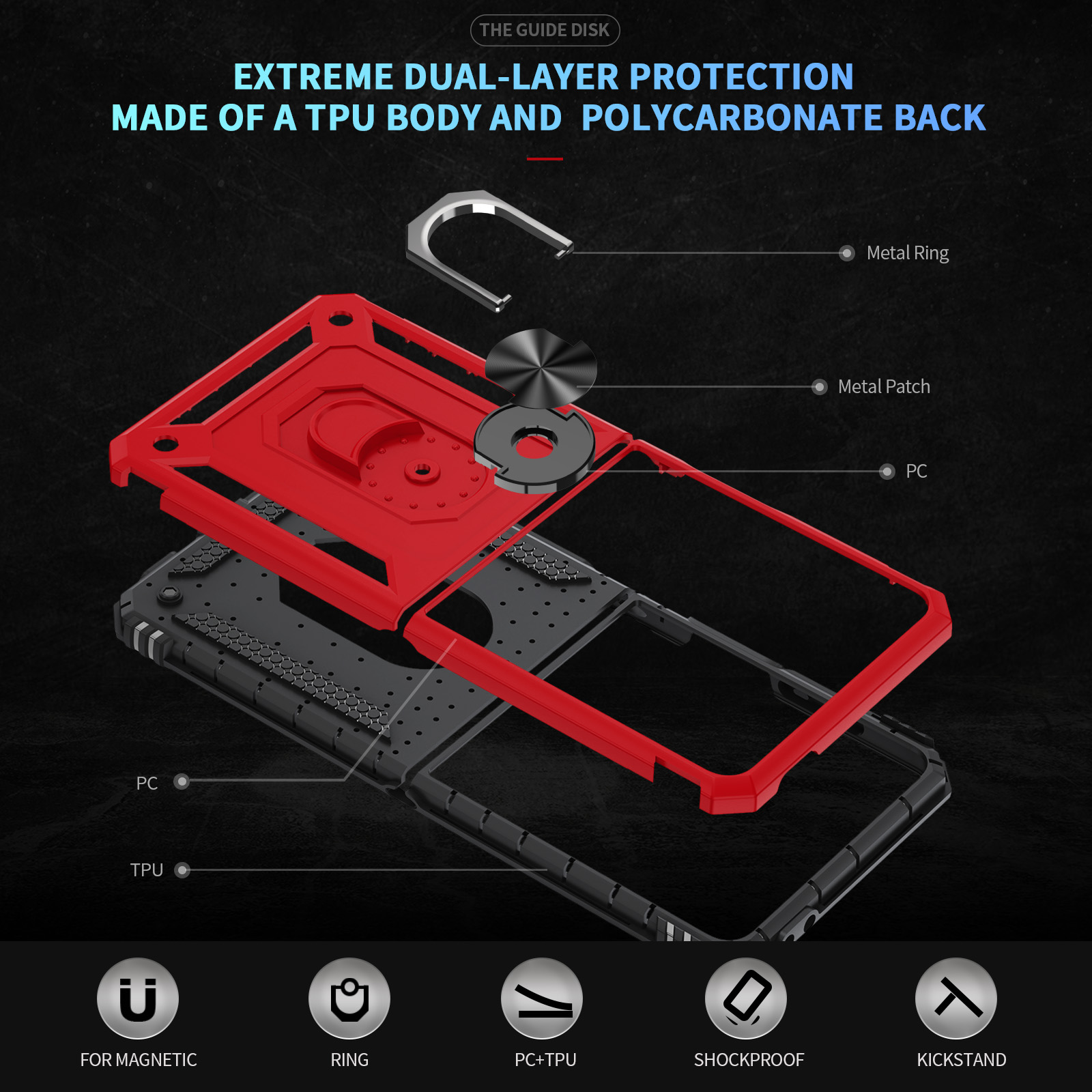 Coque de téléphone antichoc de - Taco Stand Holder avis et prix