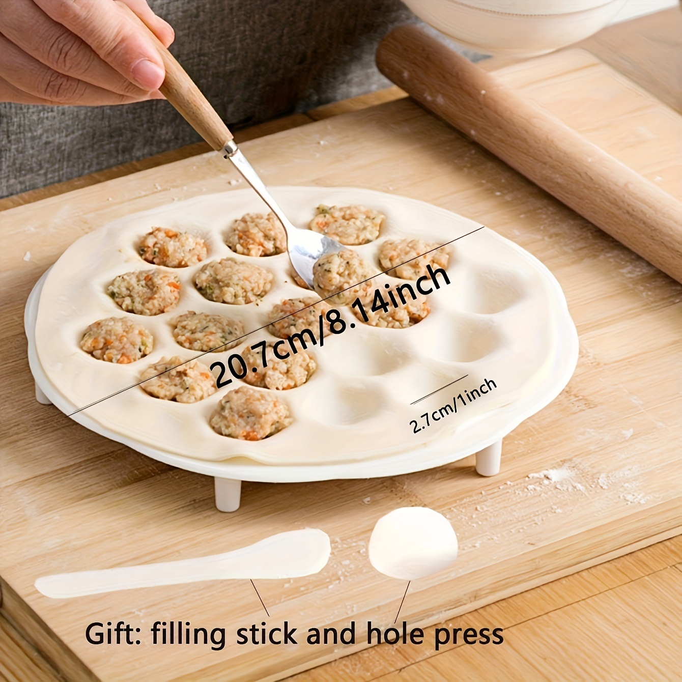 Moule à boulettes chinoises si - Dumpling Press Set avis et prix