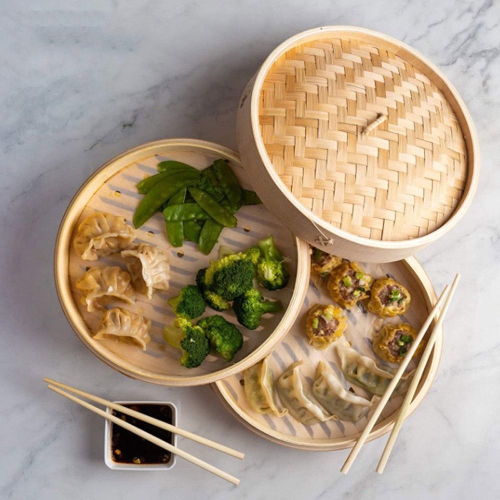 Cuiseur vapeur chinois en bamb - Bao Steamer Bamboo avis et prix