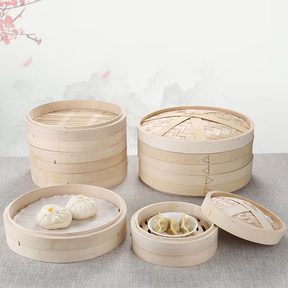 Poignée panier à vapeur fait d - Bao Steamer Bamboo avis et prix