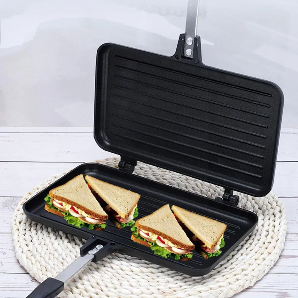 Poêle à frire double face anti - Mini Pancake Griddle avis et prix