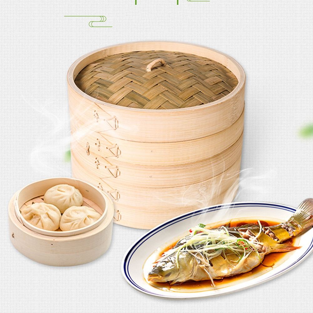 Panier vapeur chinois en bambo - Bao Steamer Bamboo avis et prix