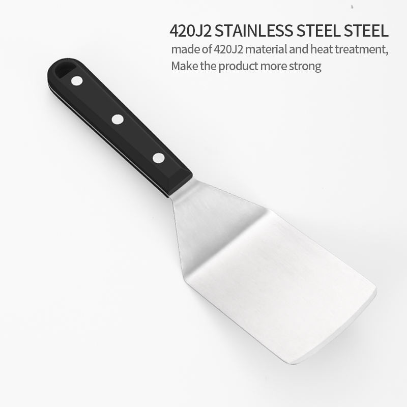 Spatule de plaque en acier ino - Okonomiyaki Spatula avis et prix