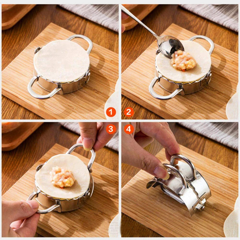Moule à boulettes en acier ino - Dumpling Press Set avis et prix