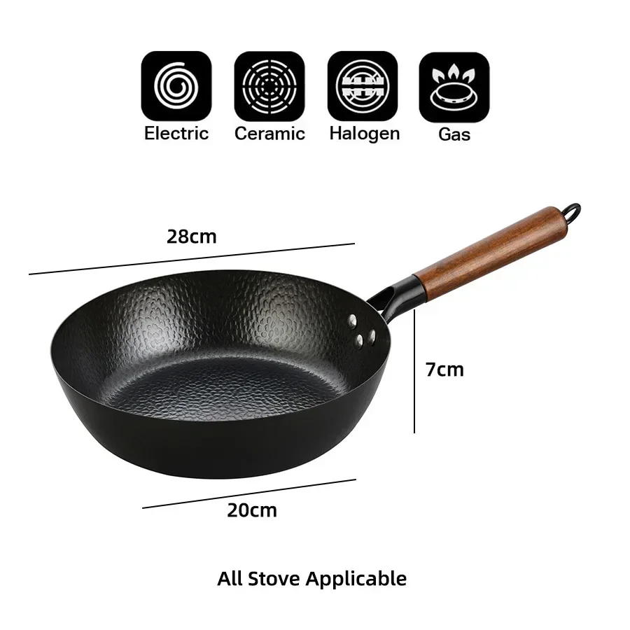 Poêle à wok en fer de haute qu - Cast Iron Corn avis et prix