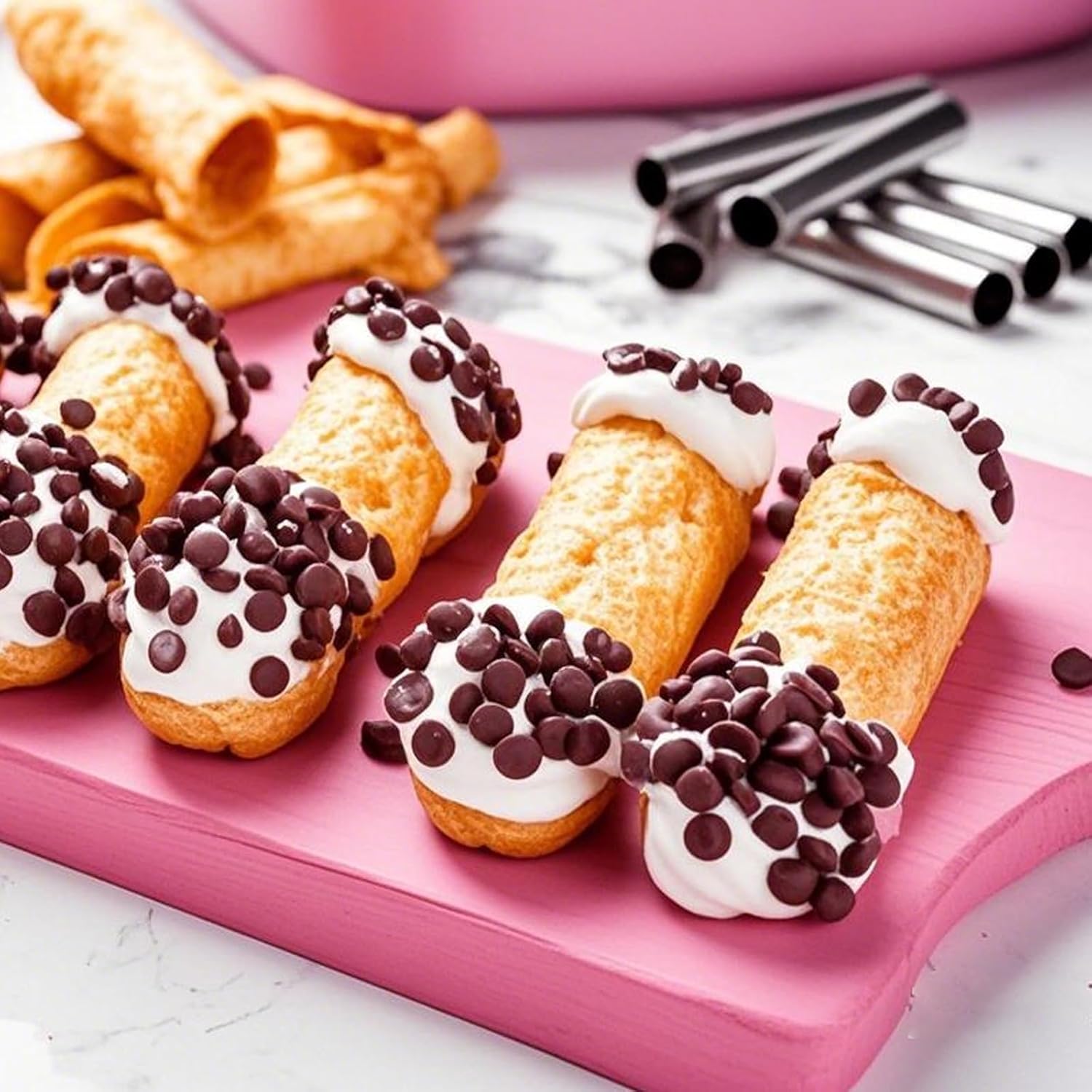 Tubes à cannoli 10/20 pièces,  - Danish Pancake Pan avis et prix