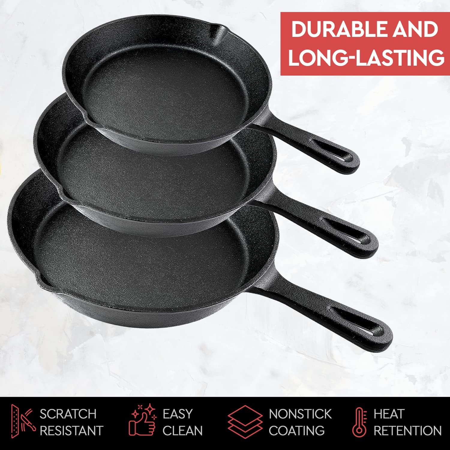 Poêle à frire en fonte antiadh - Mini Pancake Griddle avis et prix