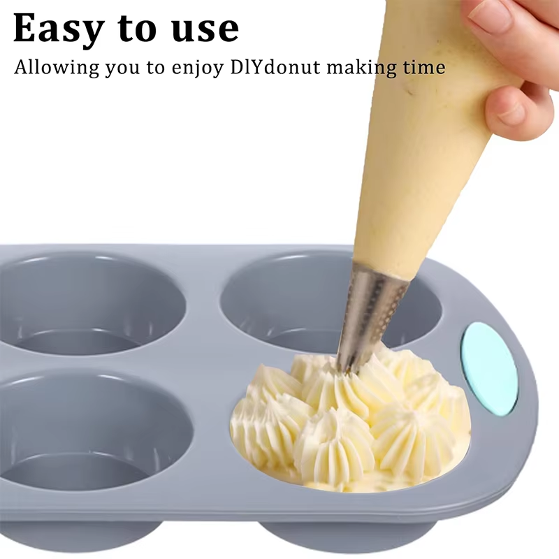 Poêles à gâteaux cannelées en  - Donut Mold Silicone avis et prix